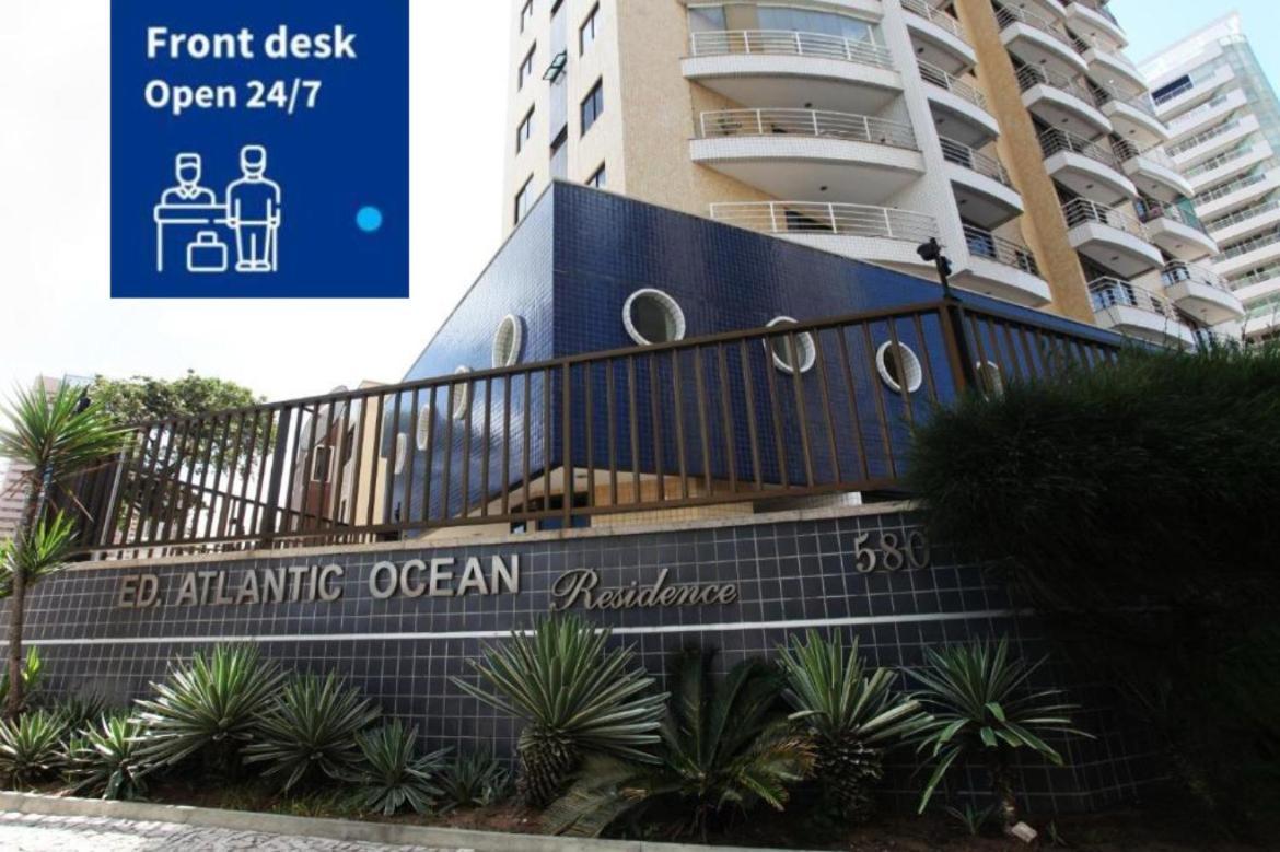 Atlantic Ocean Residence Fortaleza  Bagian luar foto